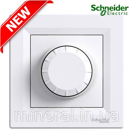 Диммер поворотний Schneider Electric Asfora білий EPH6400121, фото 1