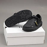 Жіночі кросівки Dior ID Sneakers Black, чорні шкіряні кеди діор ід айді, фото 5
