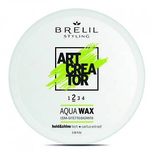 Віск з ефектом мокрого волосся BRELIL Aqua Wax Art Creator 100 мл.