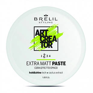 Паста з екстраматовим ефектом для волосся BRELIL Extra Matt Paste Art Creator 50 мл.
