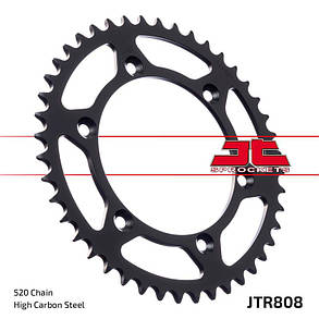 JTR808.50SC зірка задня KAWASAKI KLX; SUZUKI DR, DR-Z, RM, RM-X, RM-Z, TSR 100-450 аналог SUNSTAR 1-3577, фото 4
