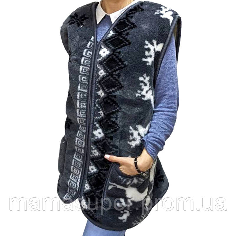 Жилетка из овчины "Зимняя сказка", цена 590 грн — Prom.ua (ID#1678906135)