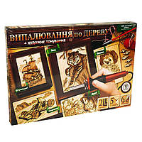 Дитячий набір для творчості "Випалювання для дерева" WD-01-01U (WD-01-01U). Набір для випалювання на дереві