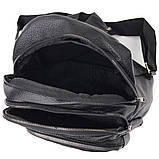 Місткий жіночий рюкзак Vintage 18717 Чорний, фото 4