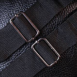 Місткий жіночий рюкзак Vintage 18717 Чорний, фото 9