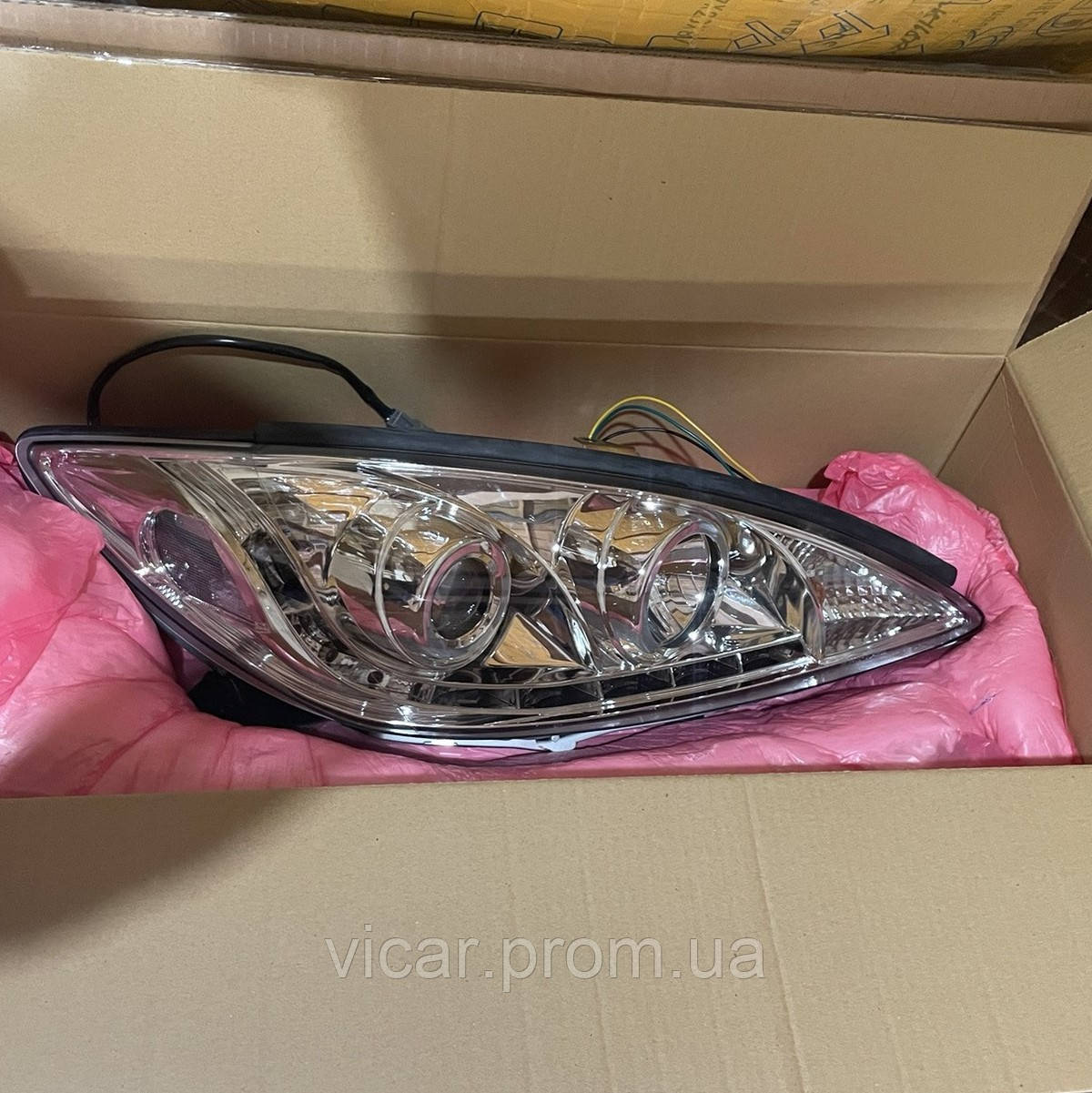 Передние фары Toyota Camry 30 стиль Ауди (chrom) (ID#1138828319), цена ...
