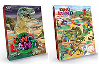Креативна творчість "Dino land 7в1" Danko Toys укр (DL-01-01U), фото 2