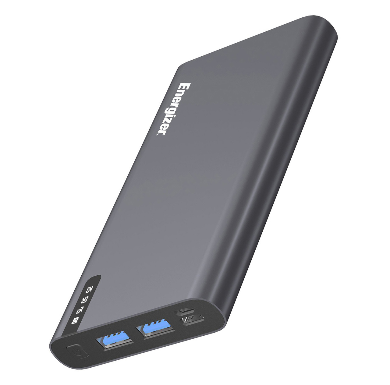 УМБ Power Bank (зовнішній акумулятор) Energizer UE10047PQ 10000 мАг Сірий (UE10047PQG)