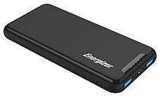 УМБ Power Bank (зовнішній акумулятор) Energizer UE10052PQ 10000 мАг Чорний (UE10052PQB), фото 3