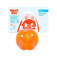 West Paw Jive Dog Ball (Вест Пав Джив) игрушка для собак супер мяч Оранжевый