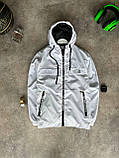 Чоловіча куртка вітровка The North Face M1143 біла, фото 7