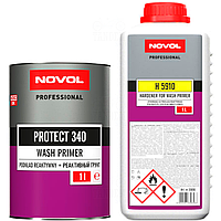Ґрунт реактивний Novol Protect 340 1:1, 1 л + 1 л Комплект