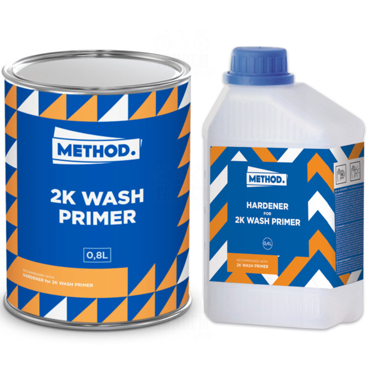 Протравлюючий Ґрунт METHOD 2K Wash Primer 2:1, 800 мл + 400 мл Комплект