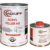 Грунт-наполнитель акриловый Adi Upp 5:1 HS, 800 мл + 160 мл Комплект Серый