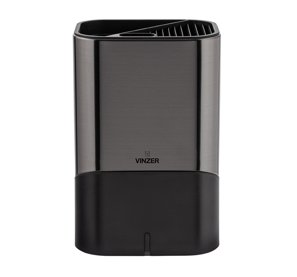 Підставка для ножів та кухонного приладдя з іонізатором Vinzer Graphite Collection VZ-50341 15х11.7х22.7 см ID 4426377