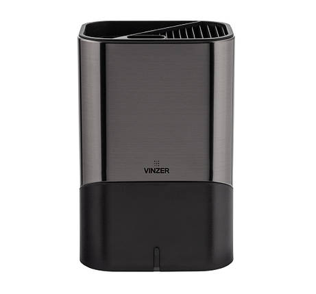 Підставка для ножів та кухонного приладдя з іонізатором Vinzer Graphite Collection VZ-50341 15х11.7х22.7 см ID 4426377, фото 1