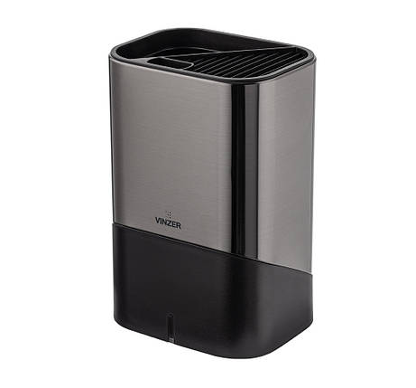 Підставка для ножів та кухонного приладдя з іонізатором Vinzer Graphite Collection VZ-50341 15х11.7х22.7 см ID 4426377, фото 3