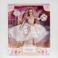 Кукла Праздничная принцесса TK 7415/ TK 8562 TK Group с аксессуарами Лилия невеста шарнирная