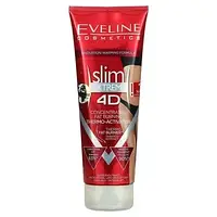 Eveline Cosmetics, Slim Extreme 4D, концентрированный термоактиватор для сжигания жира, 250 мл (8,8 жидк. Киев