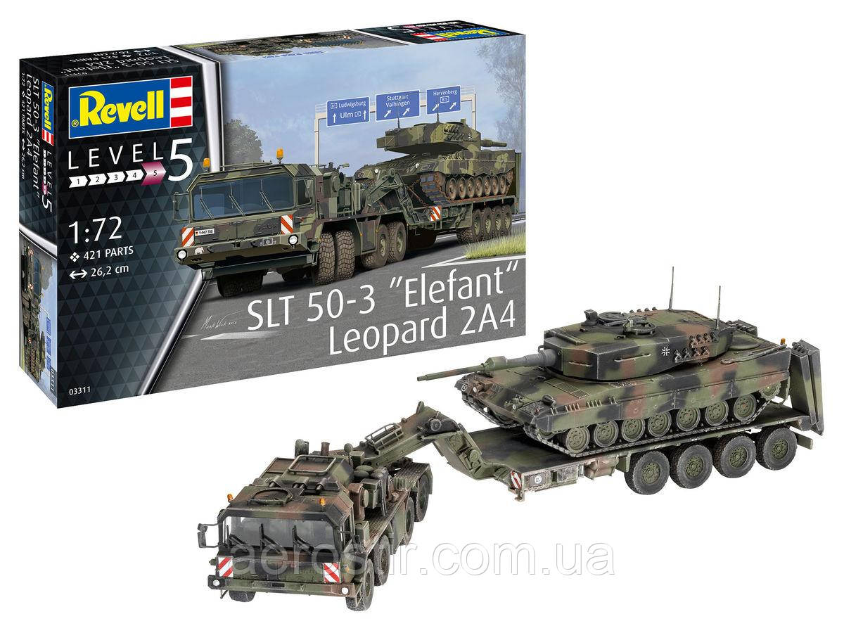 SLT 50-3 "Elefant" + Leopard 2A4 1/72 Revell 03311