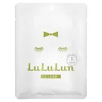 Lululun, Clear, косметическая маска для лица, белая 5F, 1 шт., 22 мл (0,74 жидк. Унции) Киев