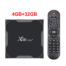 ТБ-приставка Mini PC - X96Max+ s905X3, 4G, 32G, UA, USB 3.0, Android 9 (X96Max+/4)