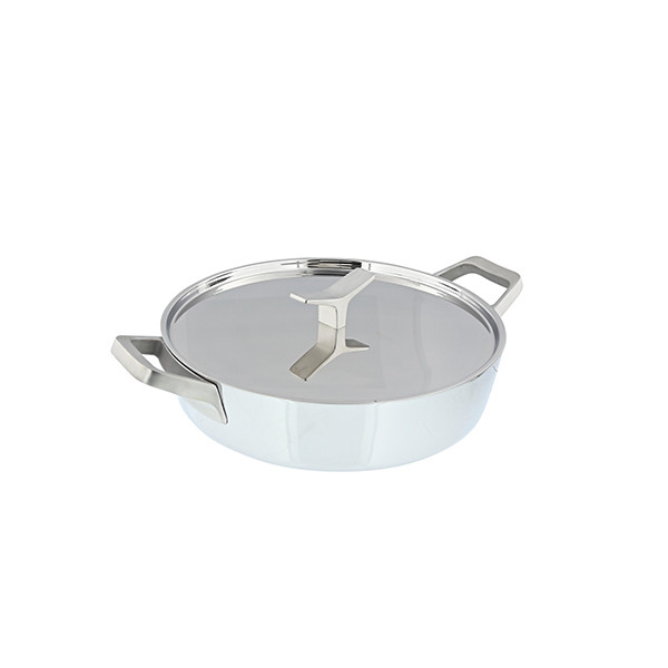 Каструля E9KLLC01 (902979490) низька 4.5L D=300mm Electrolux з кришкою, фото 1