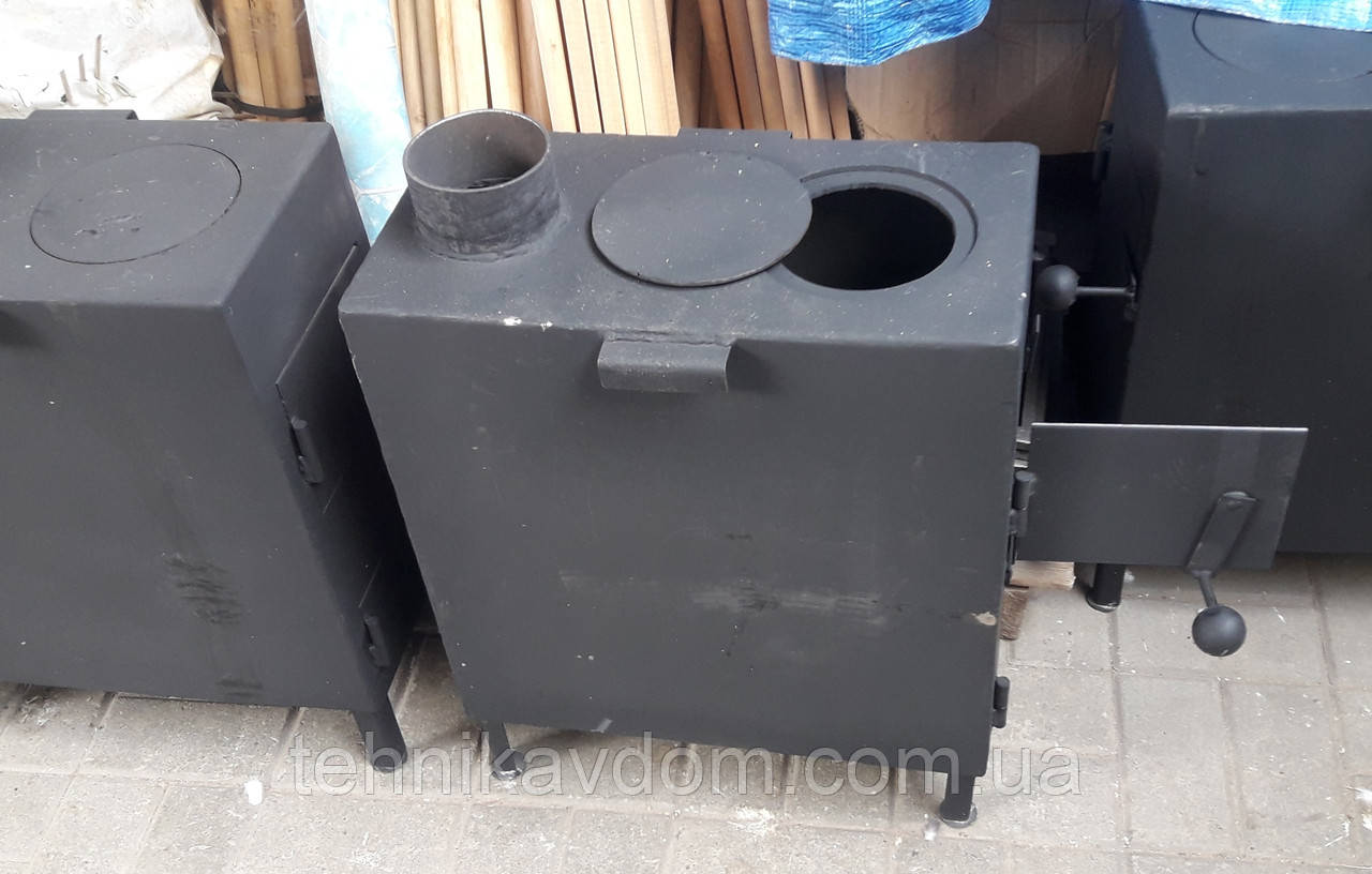 Буржуйка +пічка 2 в 1 товщина 4 мм, фото 1