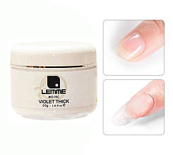 Гель для нарощення нігтів Lemme Violet  Thick 50 г