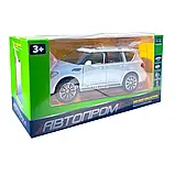Игрушечная машинка металлическая  «Автопром» Nissan Patrol (Ниссан), батар., свет, звук, откр.двери, фото 3