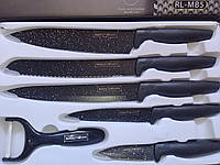 Набор ножей керамических профессиональный "Royalty Line", 6 предметов, подарочная упаковка