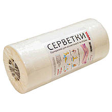 Серветки в рулоні Vian гладкі, 20*20 100 шт