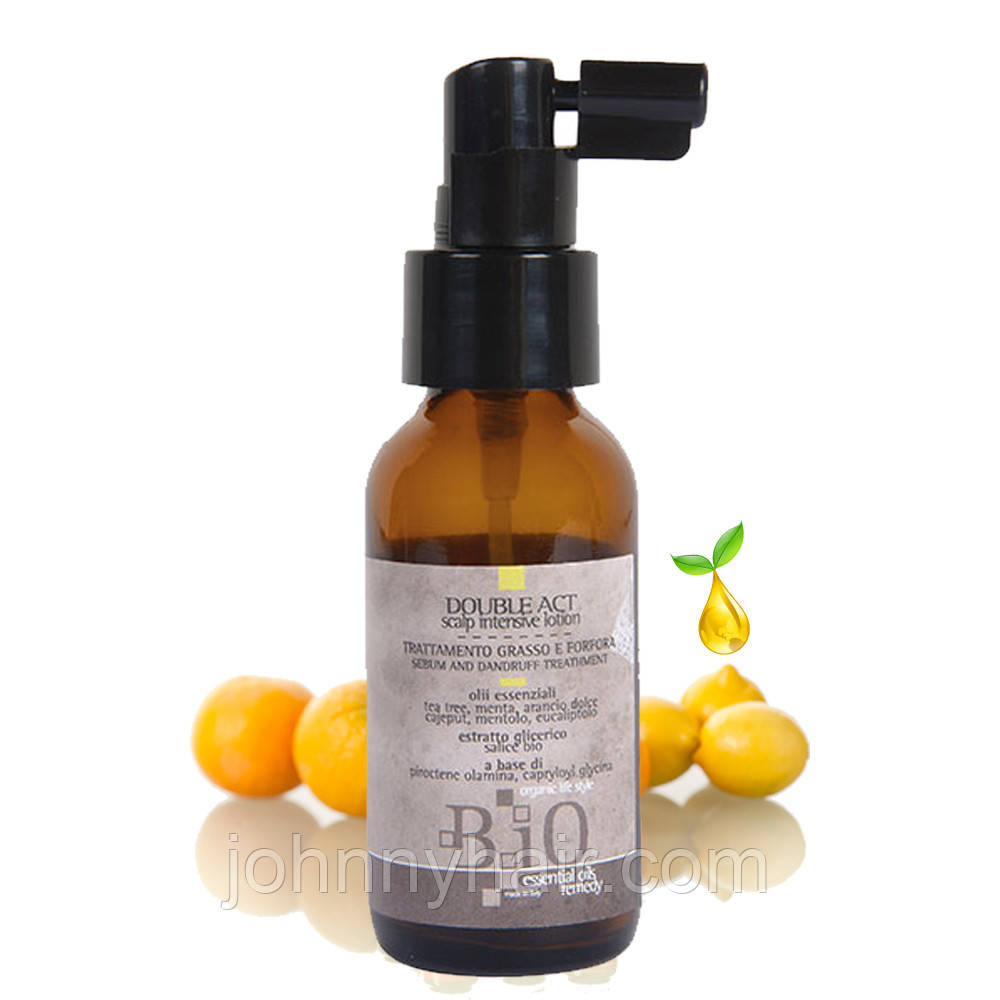 Лосьйон проти лупи та жирної шкіри голови B.iO Sinergy 60 мл, фото 1