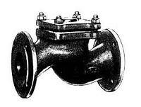 Клапан обратный 16ч6р, 16ч6бр Ду125 Ру16