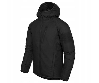 Куртка Helikon Wolfhound Hoodie Alpha Black з капюшоном