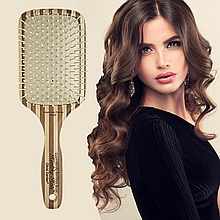 Щітка для волосся Olivia Garden Healthy Hair бамбукова, овальна