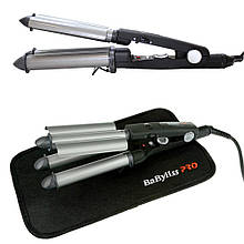 BaByliss PRO Curling Iron 2269TTE потрійні щипці для завивки для волосся