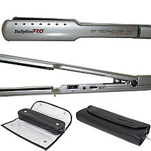 BaByliss Випрямляч з терморегулятором і нанотитановими пластинами – Чорний
