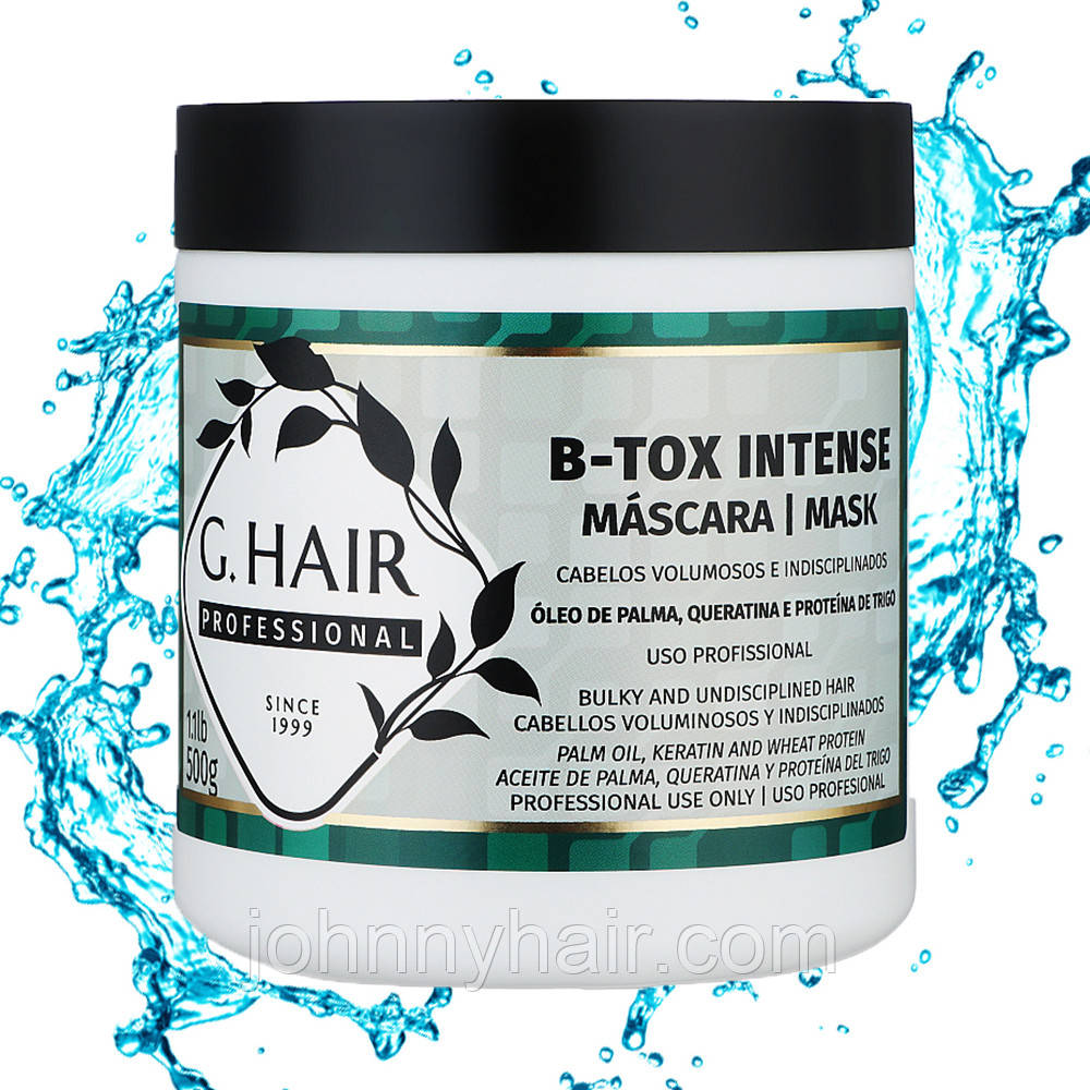 Холодный Ботокс для Волос Inoar G.Hair B-Tox Intense, 500 Мл — Купить ...