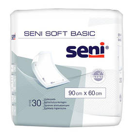 Одноразові пелюшки Seni Soft Basic, 90х60 см, 30 шт.