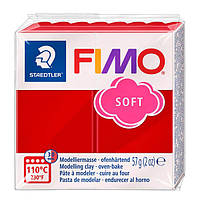 Пластика Soft, Рождественская красная, 57 г, Fimo