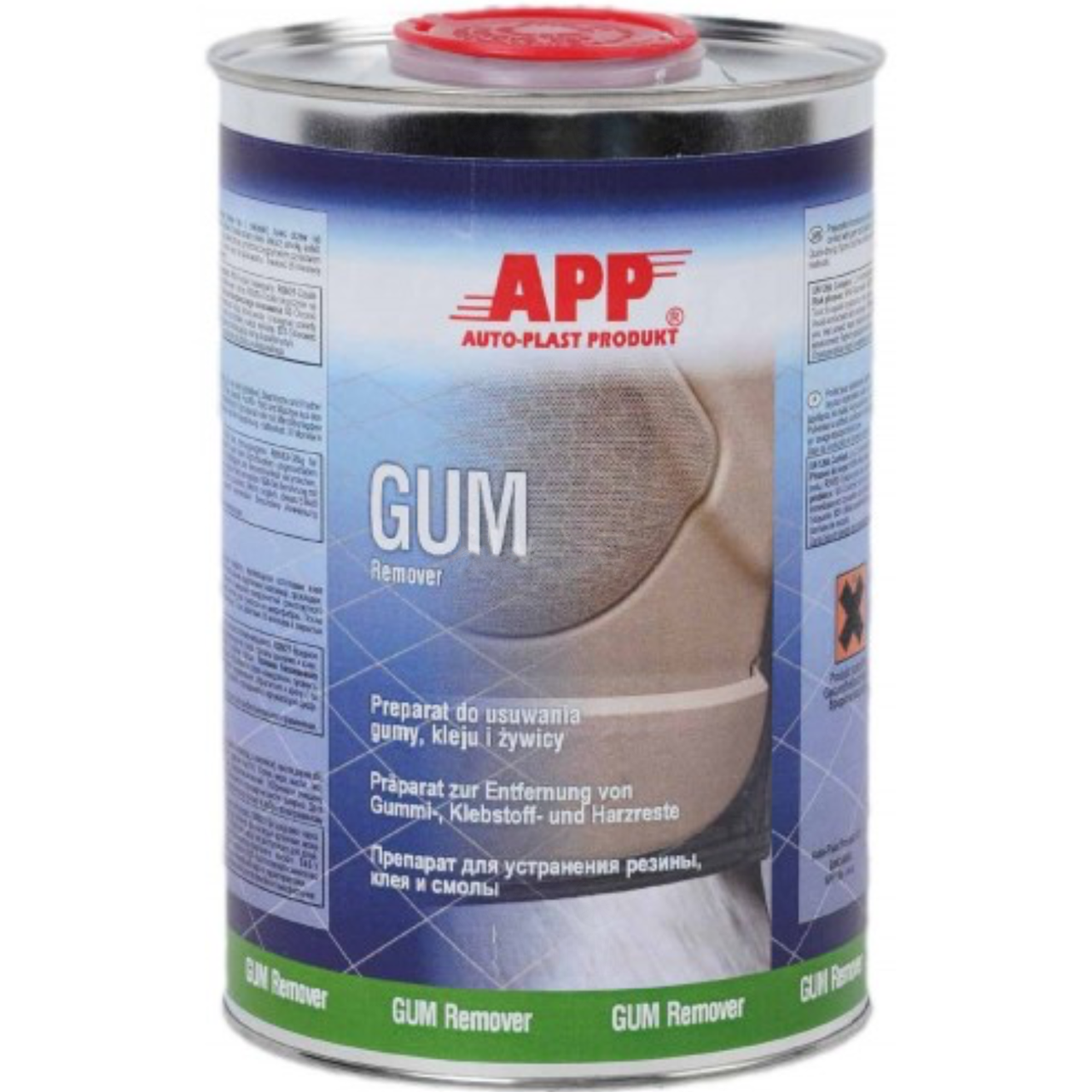 Препарат для видалення гуми, клею та смоли APP GUM Remover, 1 л