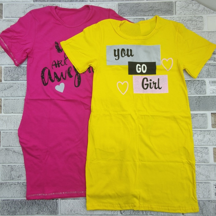 Сукня дитяча трикотажна р 76 однотонна з принтом врізні кишені УКРАЇНА 20015572, фото 1