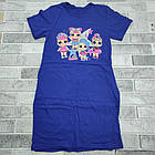 Сукня дитяча трикотажна р 76 однотонна з принтом врізні кишені УКРАЇНА 20015572, фото 5