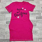 Сукня дитяча трикотажна р 76 однотонна з принтом врізні кишені УКРАЇНА 20015572, фото 2