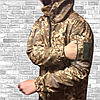 Водозахисна Тактична куртка на флісі (50 і 54) Soft Shell Софтшел Демісезон, фото 2