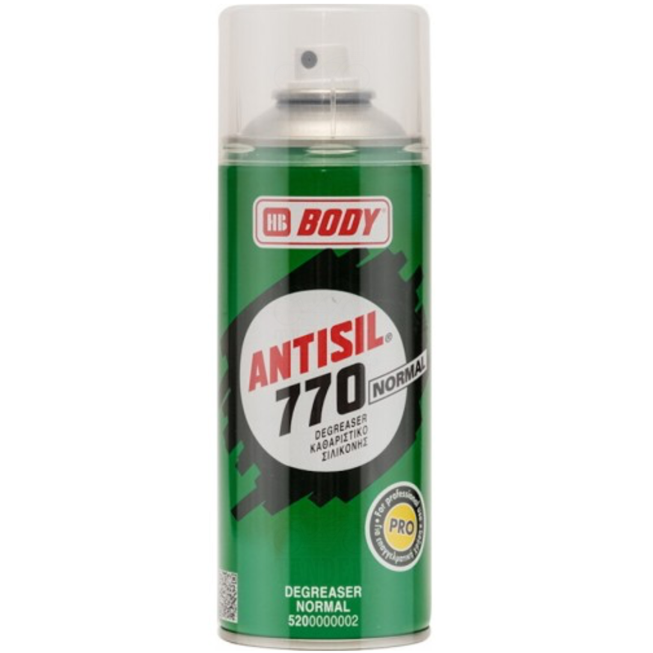 Знежирювач антисиликоновий HB BODY 770 Antisil, 400 мл Аерозоль