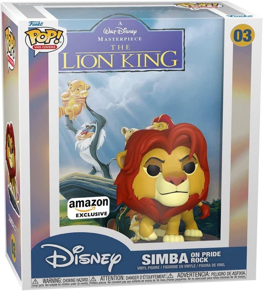 Фігурка Funko VHS Cover Disney — The Lion King Simba Фанко Король Лев Сімба (Amazon Exclusive) 03