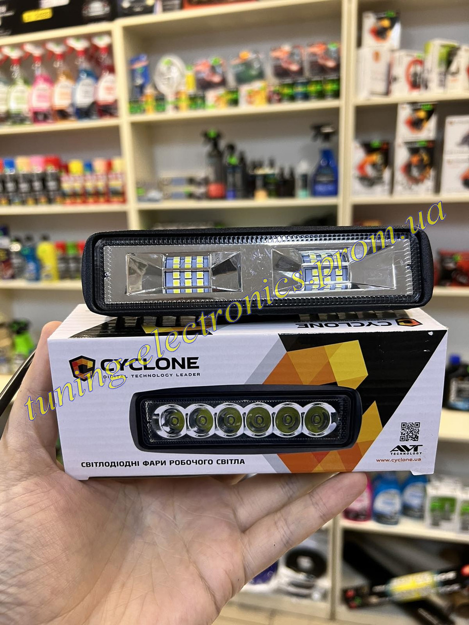 Светодиодные фары рабочего света LED ДХО Cyclone WL-309 20W SP Ходовые огни ,задний ход , доп.свет - фото 10 - id-p1679092387