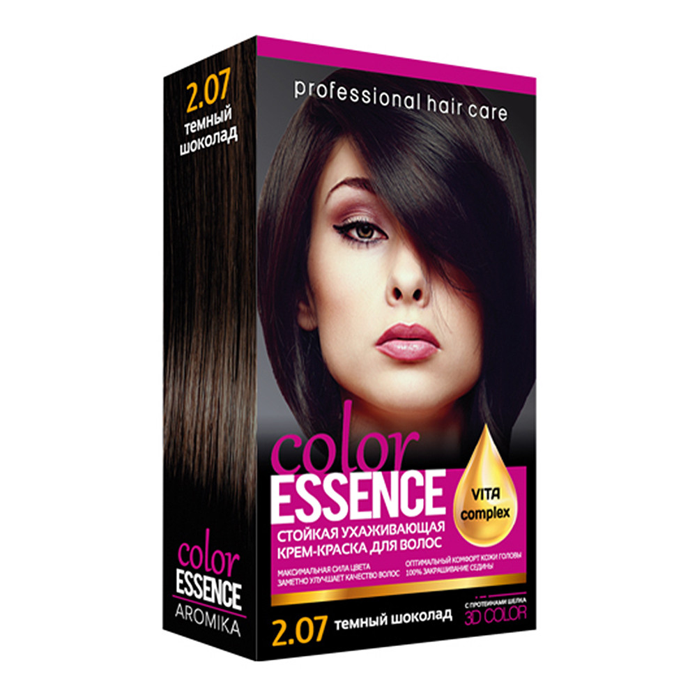 Крем-краска для волосся стійка, тон Темний шоколад 2.07 Color Esessence